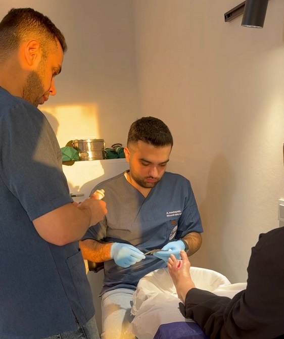 درمان زخم دیابتی