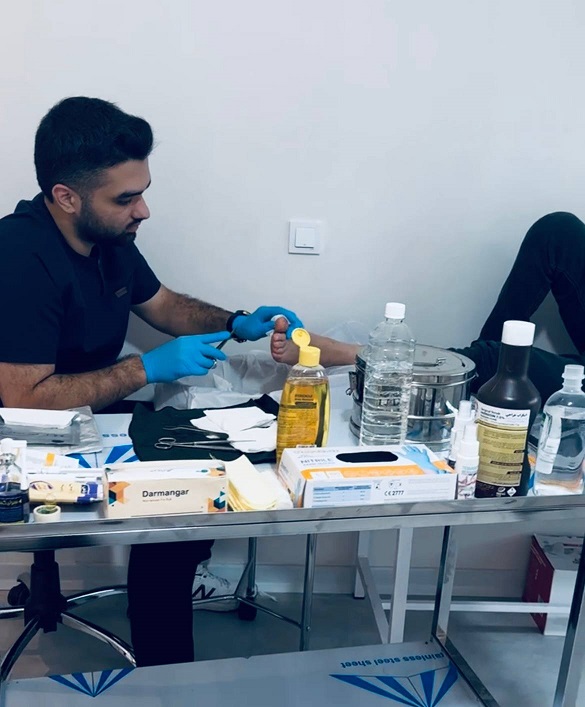 درمان زخم سوختگی